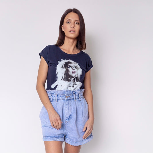 Capped Sleeve Blondie T-Shirt (KTBOU EXCLUSIVE)