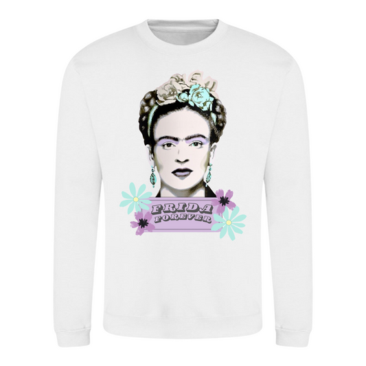 Oversized Sweatshirt With Frida Kahlo Print PRE-ORDER (KTBOU Exclusive)